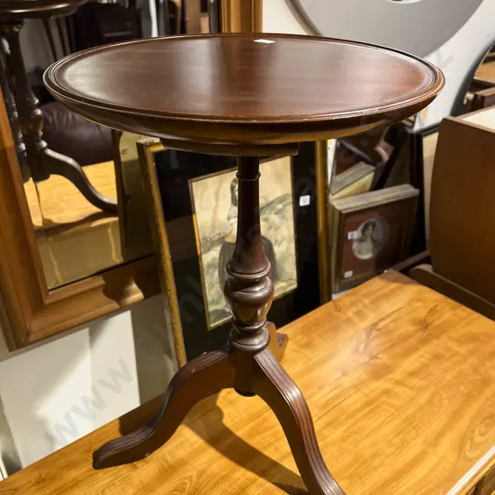 Mahogany Tripod Base Wine Table