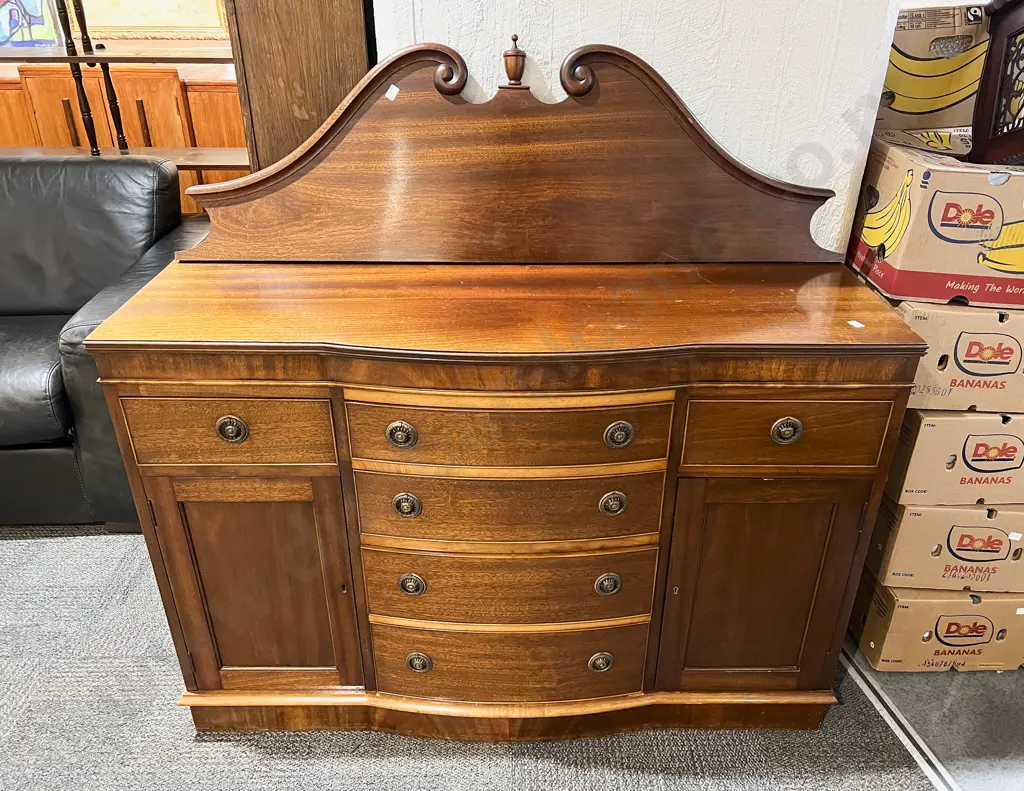Reproduction Mahogany Sideboard Image 1++