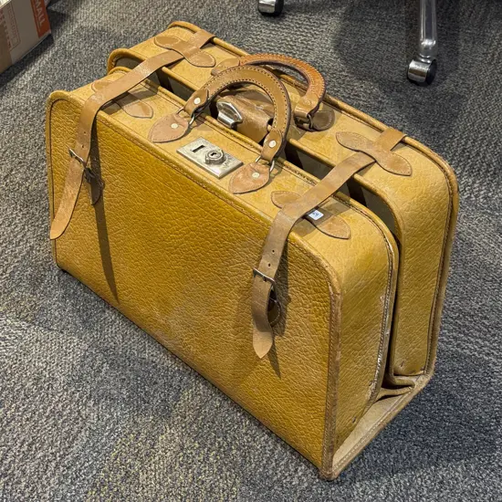 Vintage Leather Suit Case