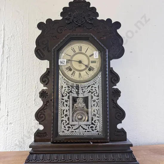 American Gingerbread Mantel Clock