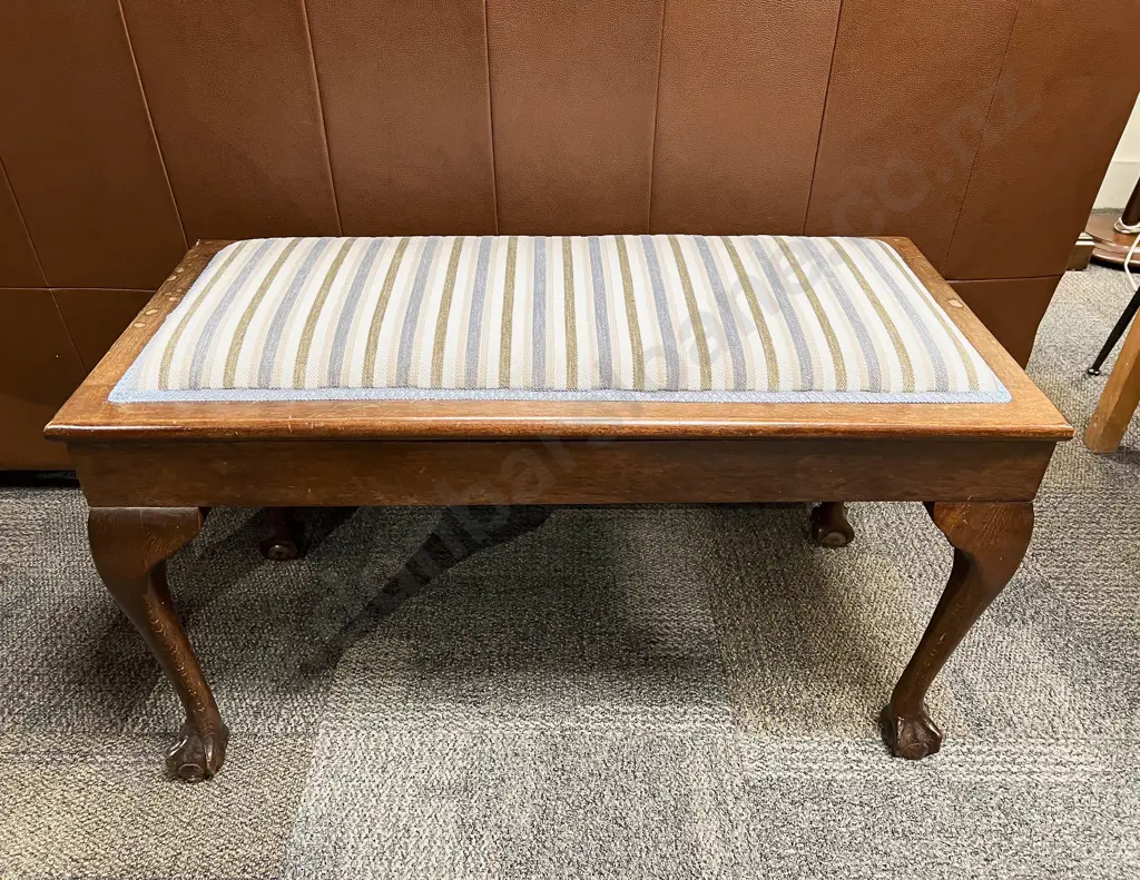 Rectangular Piano Stool with Tilt Top Compartment Image 1++