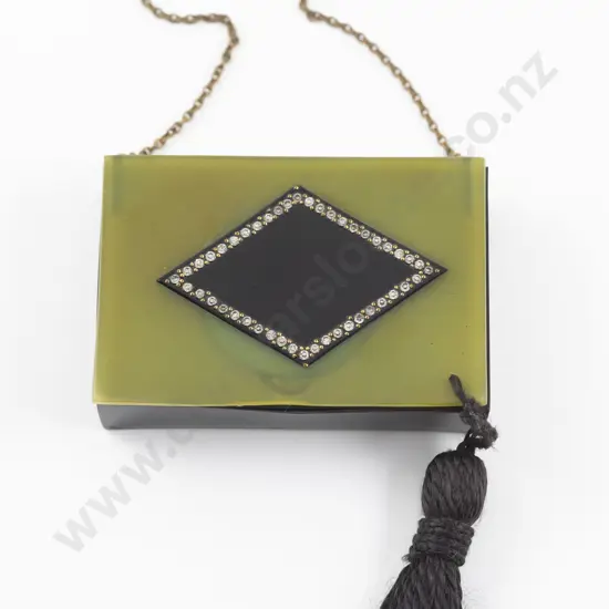 Art Deco Cheramy Celluloid Compact Vanity Purse