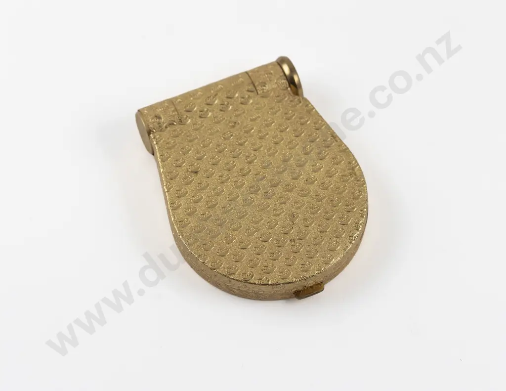 Vintage Coty Textured Finish Duette Powder Compact Image 1++