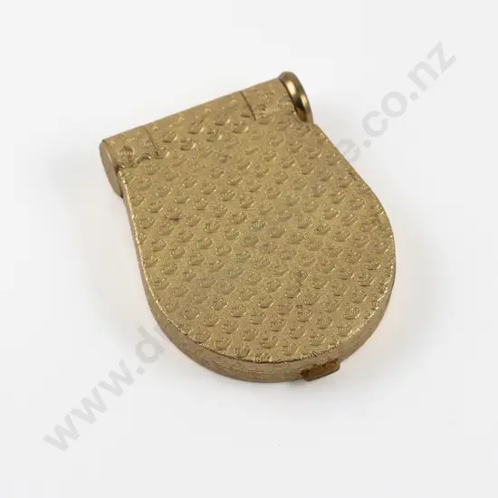 Vintage Coty Textured Finish Duette Powder Compact