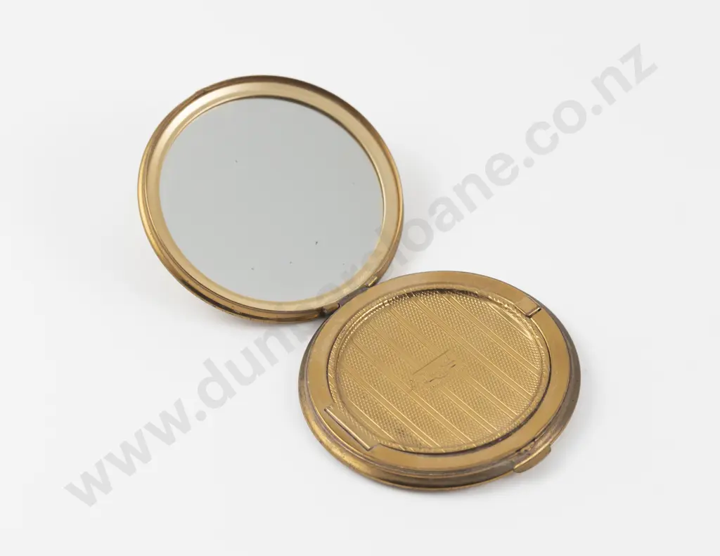 Vintage Mascot New Zealand Souvenir Powder Compact Image 1++