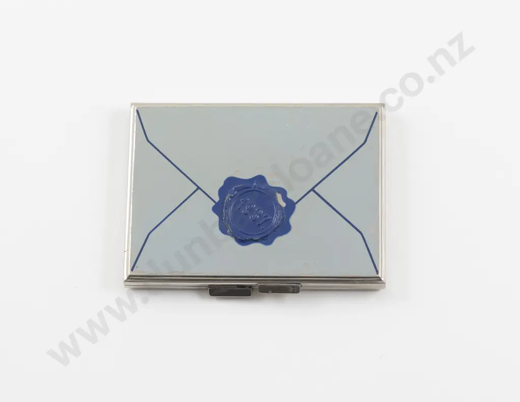 1937 Paris Exposition Internationale Souvenir Envelope Powder Compact Image 1++