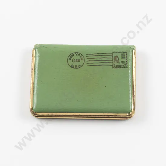 1939 New York World's Fair Novelty Envelope Powder Compact