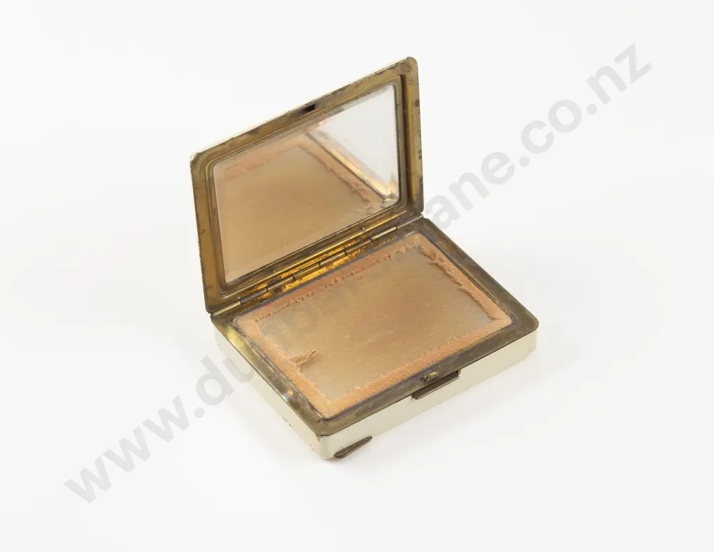 Mid 20th Century Novelty Addressed Envelope Powder Compact Image 1++