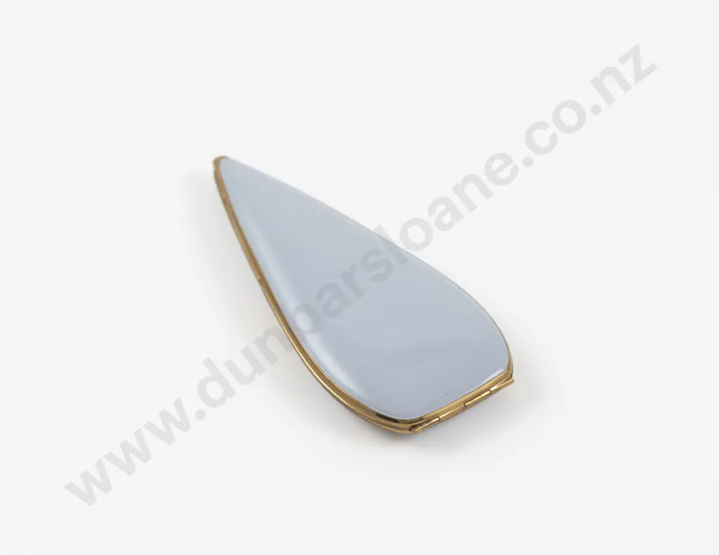1930s Elgin American 'Spearhead' Enamel Powder Compact Image 1++