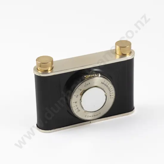1940s-1950s Wadsworth 'Compakit' Minaudière Camera Vanity Case