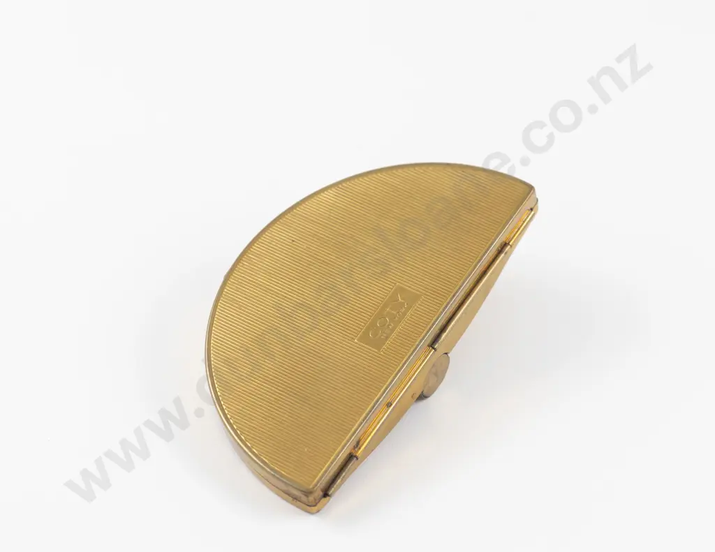 1940s Coty Flying Colours Triple Vanity Compact Image 1++
