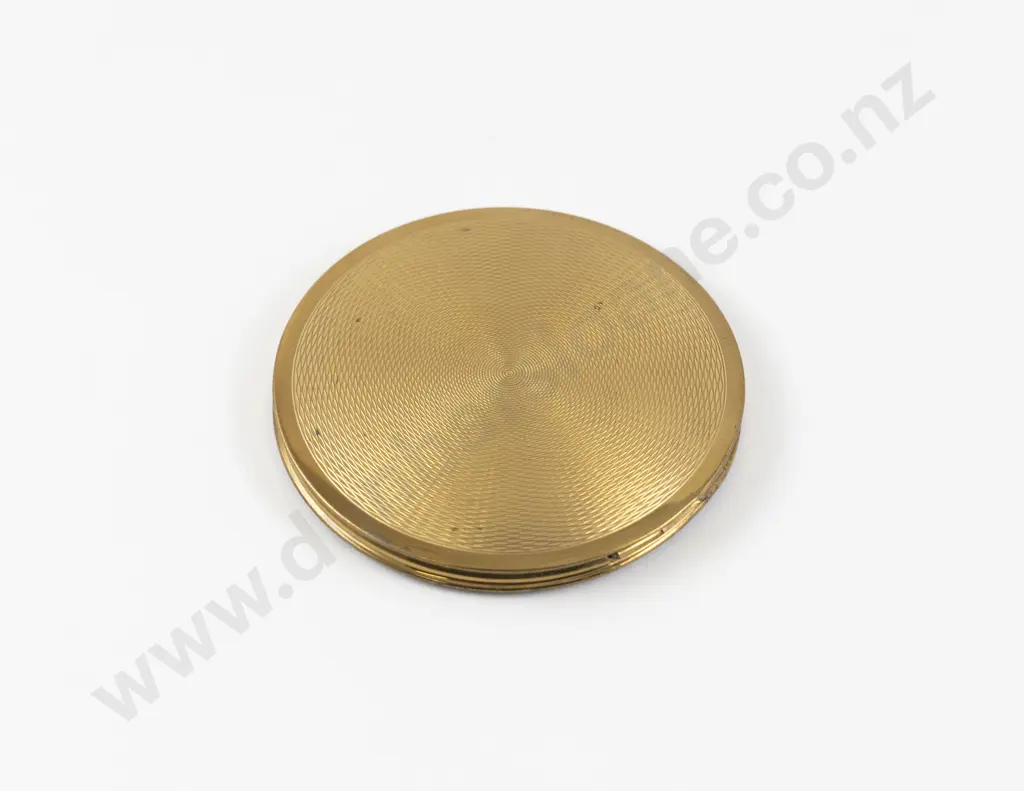1950s J.D. Creations 'Melody' Vinyl Record Powder Compact Image 1++