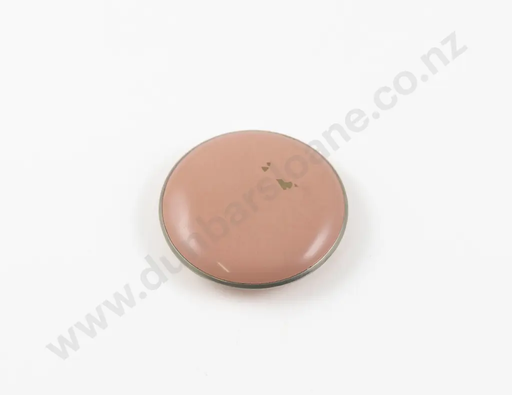 Art Deco Guilloche Enamel Floral Powder Compact Image 1++