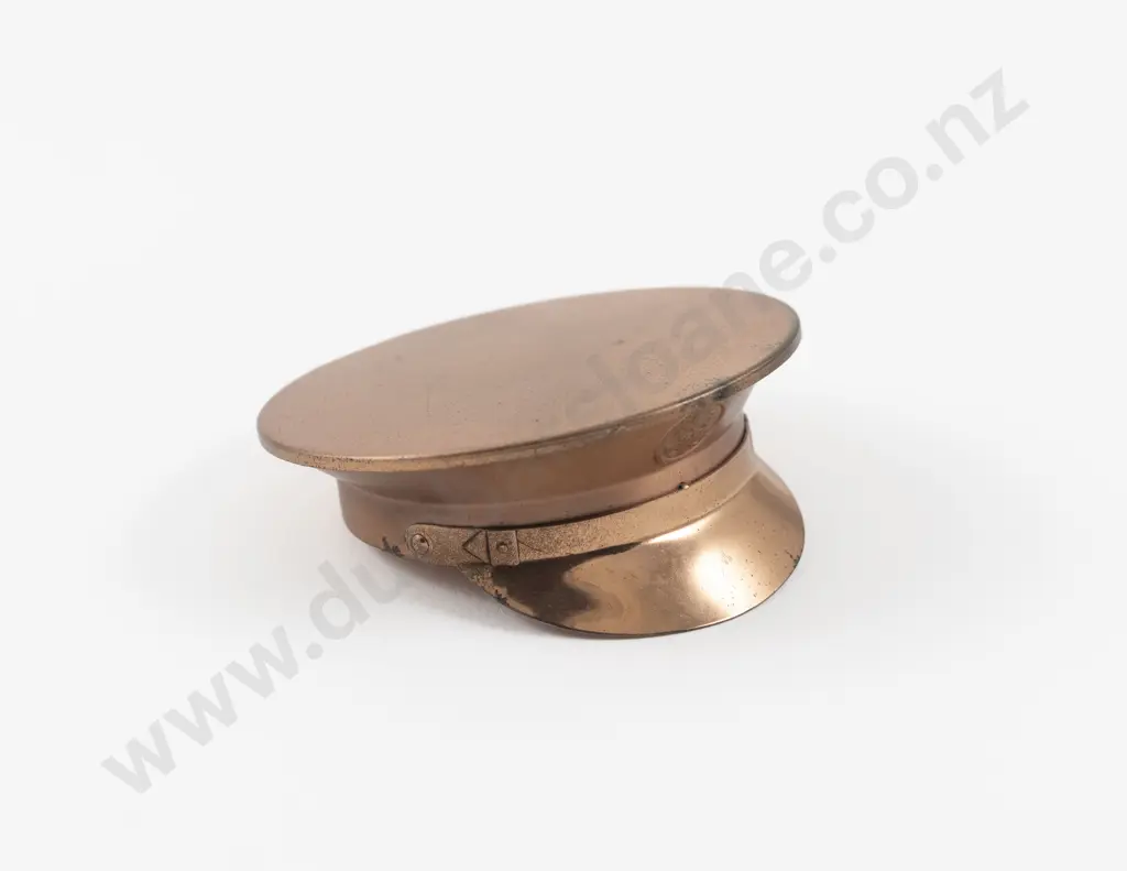 1940s WWII US Army Air Forces 'Sweetheart' Cap Powder Compact Image 1++