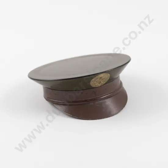 1940s WWII US Army Office 'Sweetheart' Cap Powder Compact