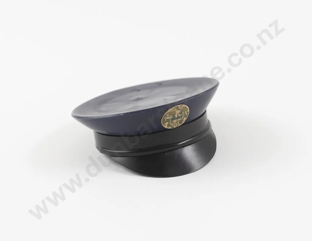 1940s WWII US Navy Office 'Sweetheart' Cap Powder Compact Image 1++