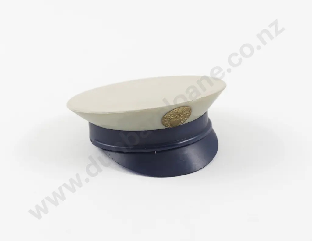 1940s WWII US Navy Chief Petty Office Cap Powder Compact Image 1++