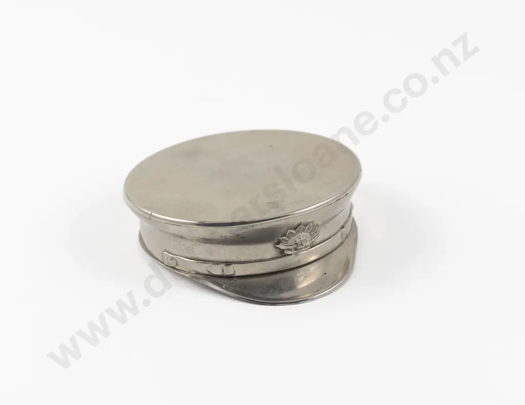 WWII Australian Commonwealth Military Forces 'Sweetheart' Cap Powder Compact Image 1++