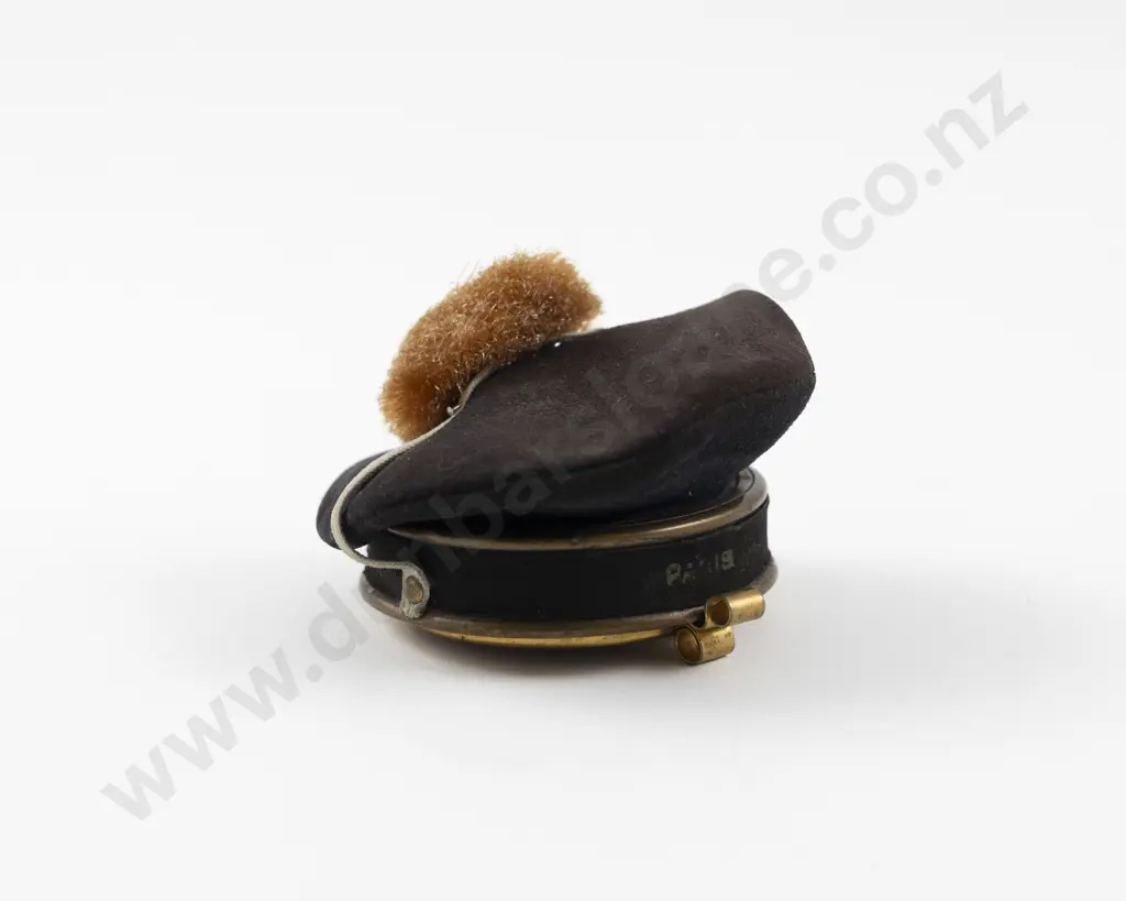 1930 - 1950s 'Jeanne Bernard Paris' French Baret Powder Compact Image 1++
