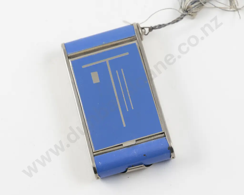 1930s Evans Case Company (American) Enamel Combination Carryall Vanity Case Image 1++
