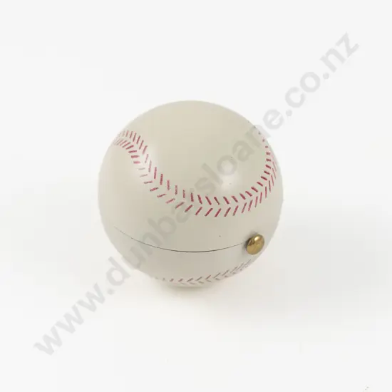 Vintage Parker Pen by Wadsworth Baseball Bauble Powder Compact