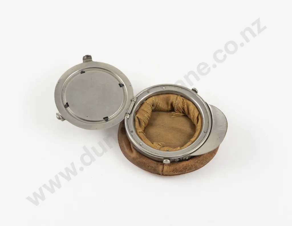 Early 1900s Chauffer's Cap Coin Pouch Image 1++