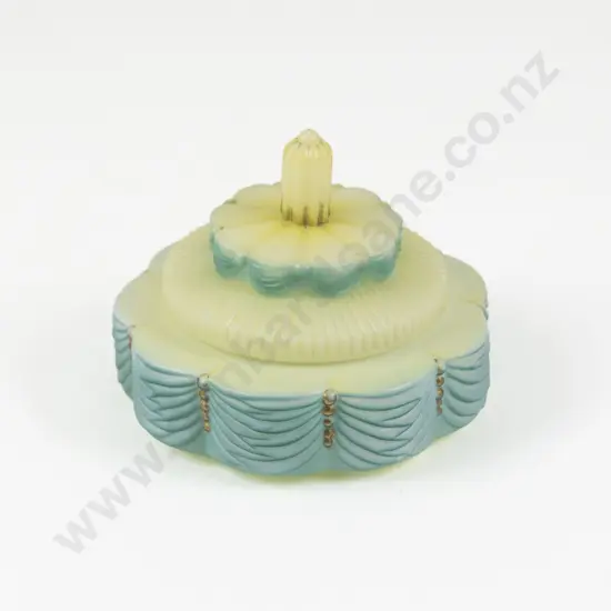 Art Deco Celluloid Dressing Table Powder Jar