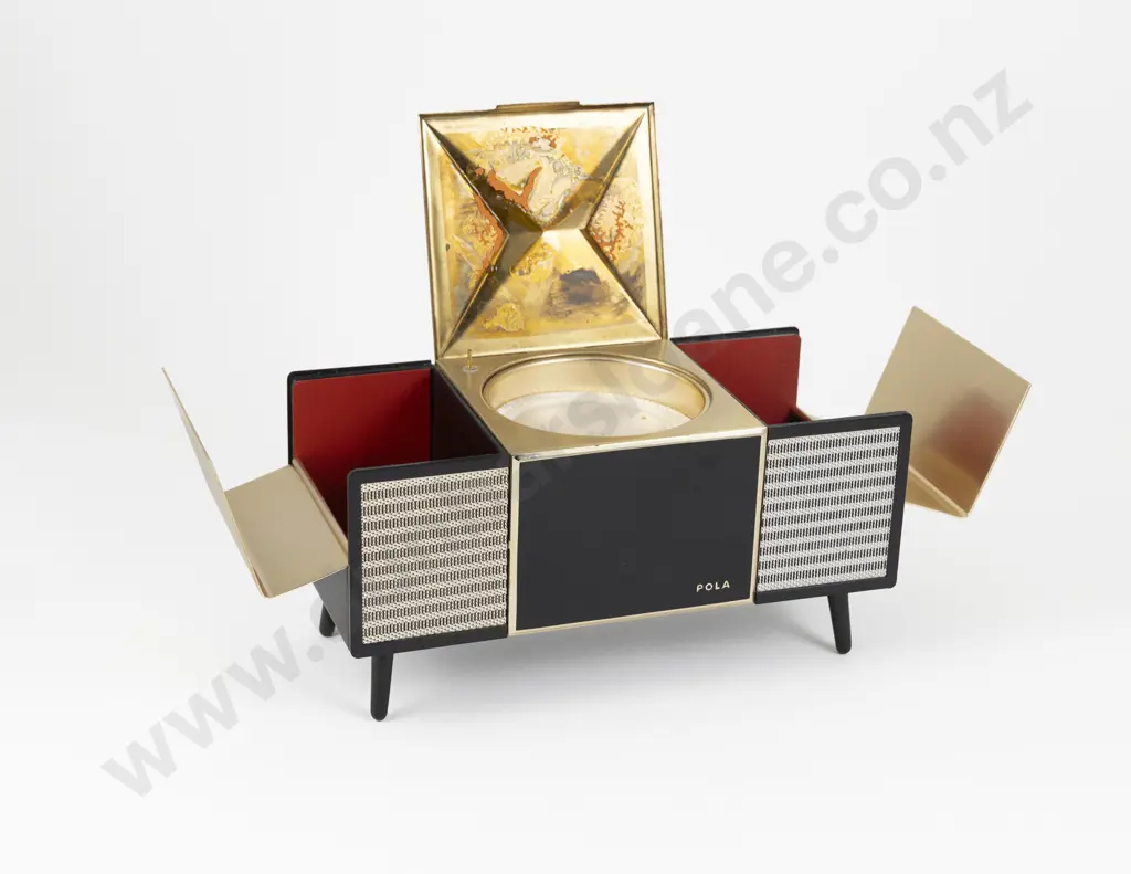 1960s 'Pola' Mechanical Musical Dressing Table Vanity Box Image 1++