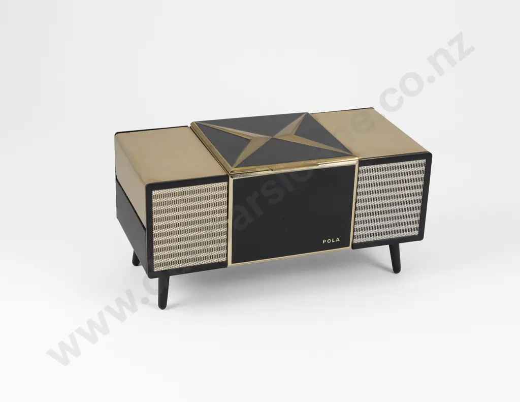 1960s 'Pola' Mechanical Musical Dressing Table Vanity Box Image 1++