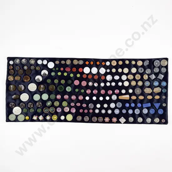 Collection Vintage Glass Buttons approximate 200