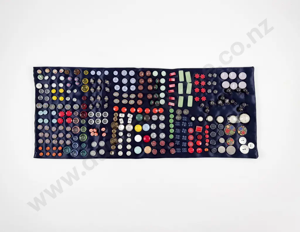 Collection Vintage Glass Buttons approximate 296 Image 1++