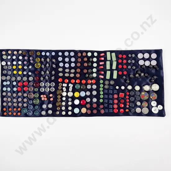 Collection Vintage Glass Buttons approximate 296