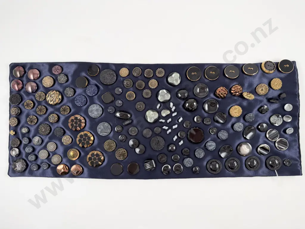 Collection Vintage Glass Buttons approximate 148 Image 1++