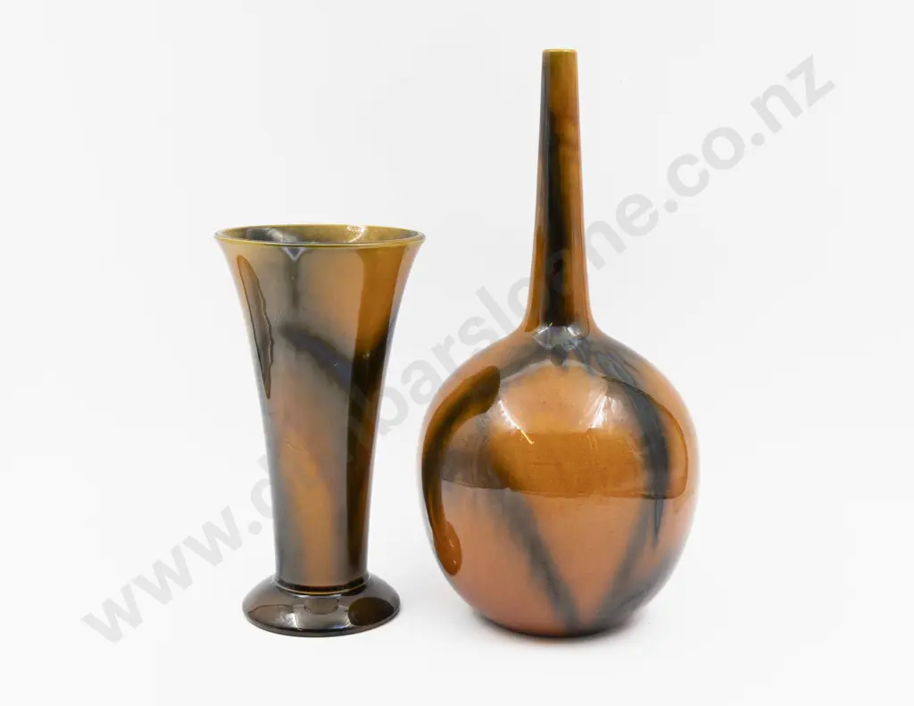 Two Bretby Vases - Tallest 31.5cm H Image 1++
