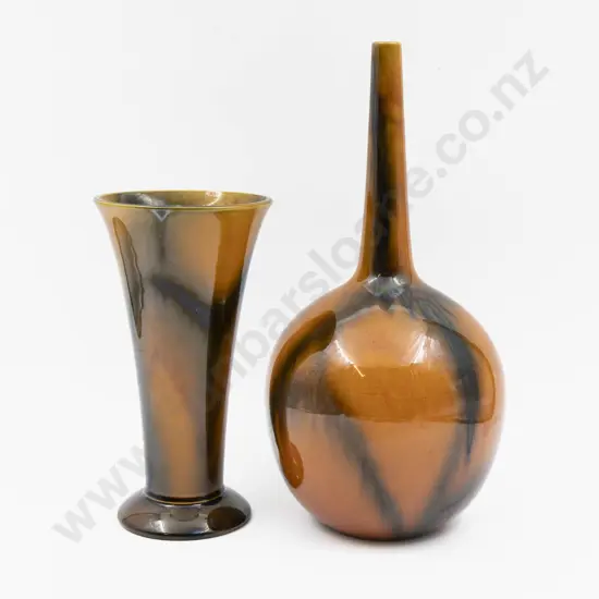 Two Bretby Vases - Tallest 31.5cm H