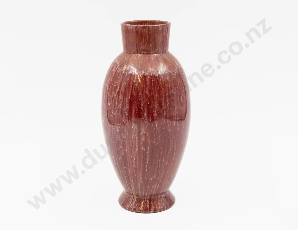 Bretby Drip Glaze Vase 24.5cm H Image 1++