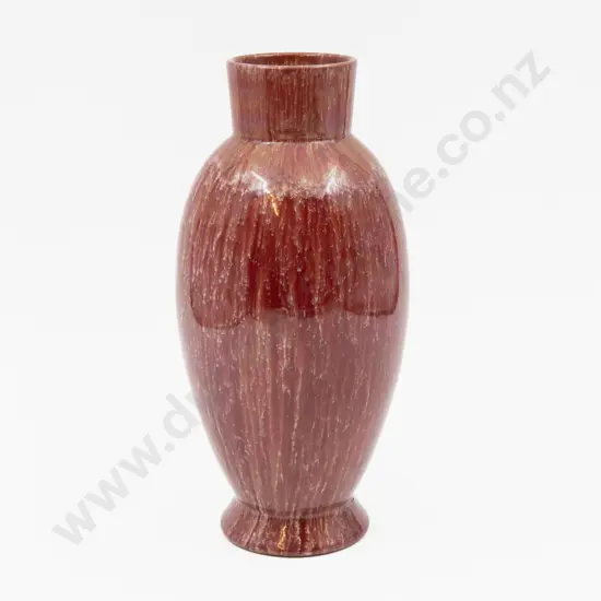 Bretby Drip Glaze Vase 24.5cm H