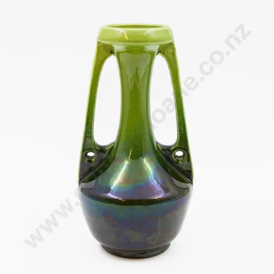 Bretby Double Handled Vase 25.5cm H