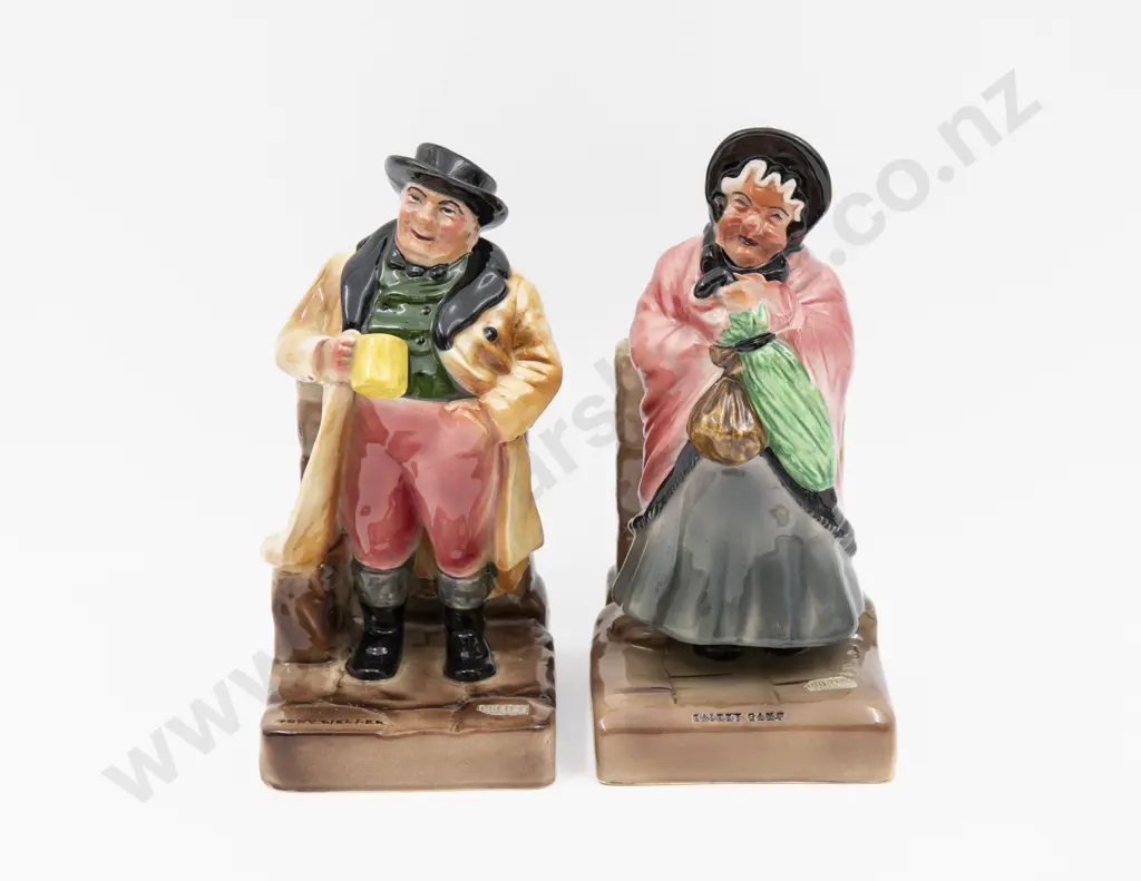 Pair Bretby Bookends 22cm H Image 1++