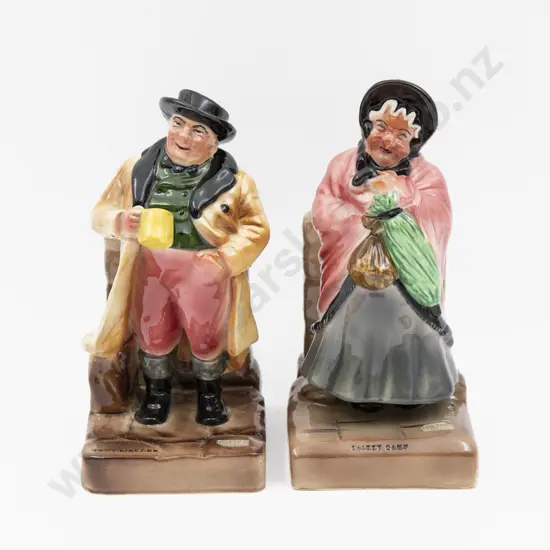 Pair Bretby Bookends 22cm H