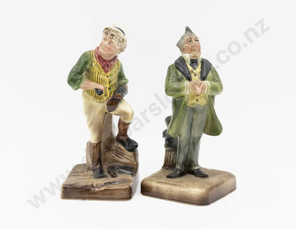Pair Bretby Bookends 23.5cm H Image 1++