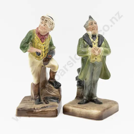 Pair Bretby Bookends 23.5cm H