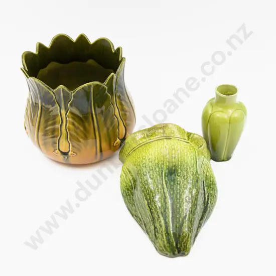 Bretby Planter Posy Vase & Wall Pocket (a/f)