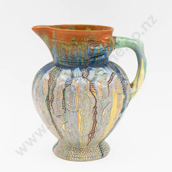 Clarice Cliff 'Delecia' Pattern Jug 23cm H