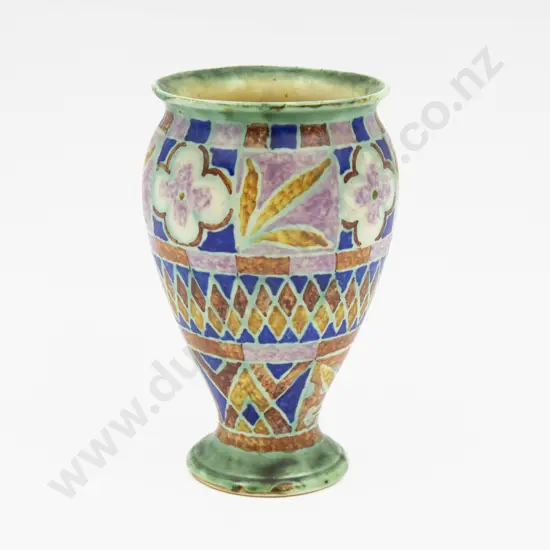 Crown Devon Fieldings Vase 16cm H