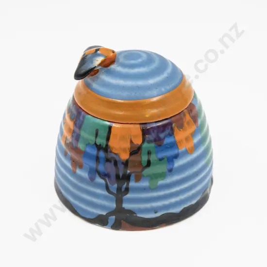C1930s Covered Honey Pot 10cm H