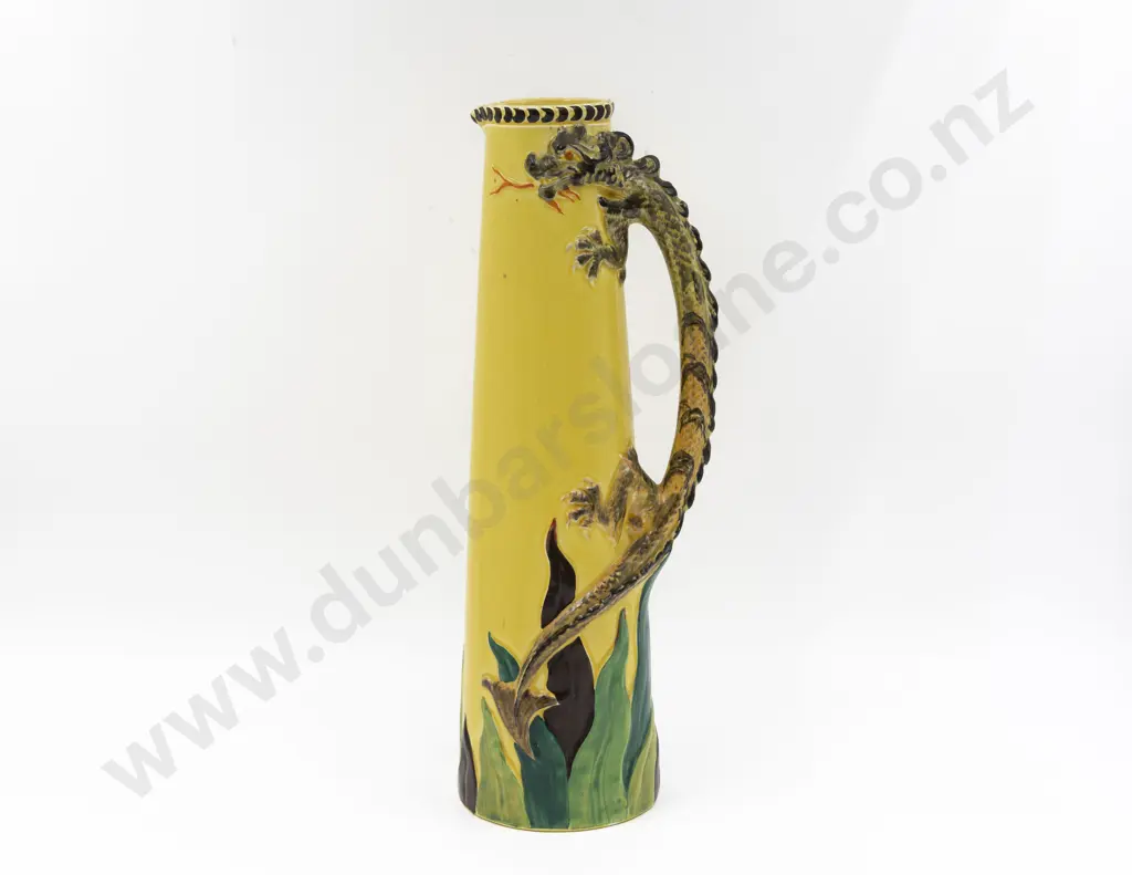 Bishop England Dragon Handled Long Stem Ewer 40cm H Image 1++
