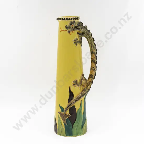 Bishop England Dragon Handled Long Stem Ewer 40cm H