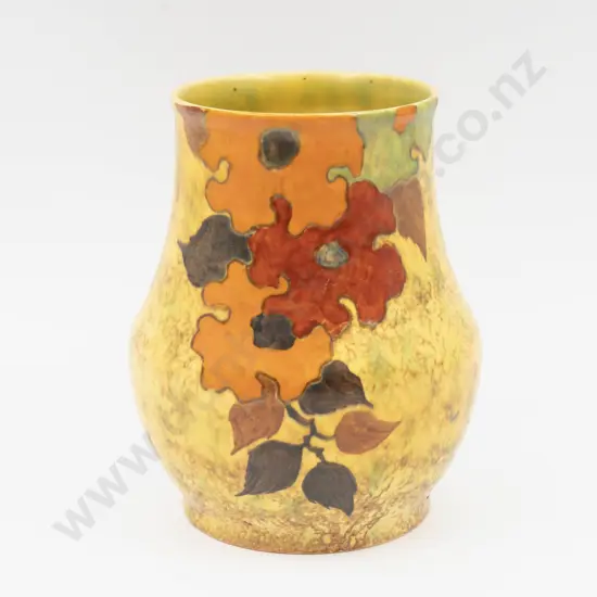 Carlton Ware 'Embossed Marigold' Pattern 4012 Vase 16cm H
