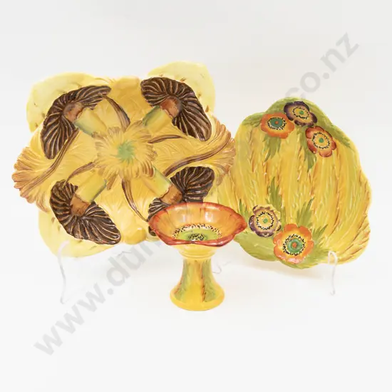 Carlton Ware Australian Design Dish Bon Bon with Burley Ware Mushroom Dish